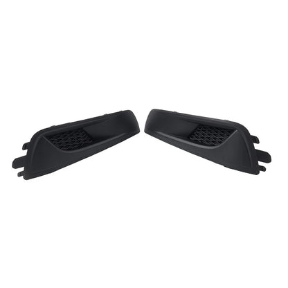 2pcs Front Bumper Fog Light Trim Bezel Cover Black For Subaru Legacy 2010-2012