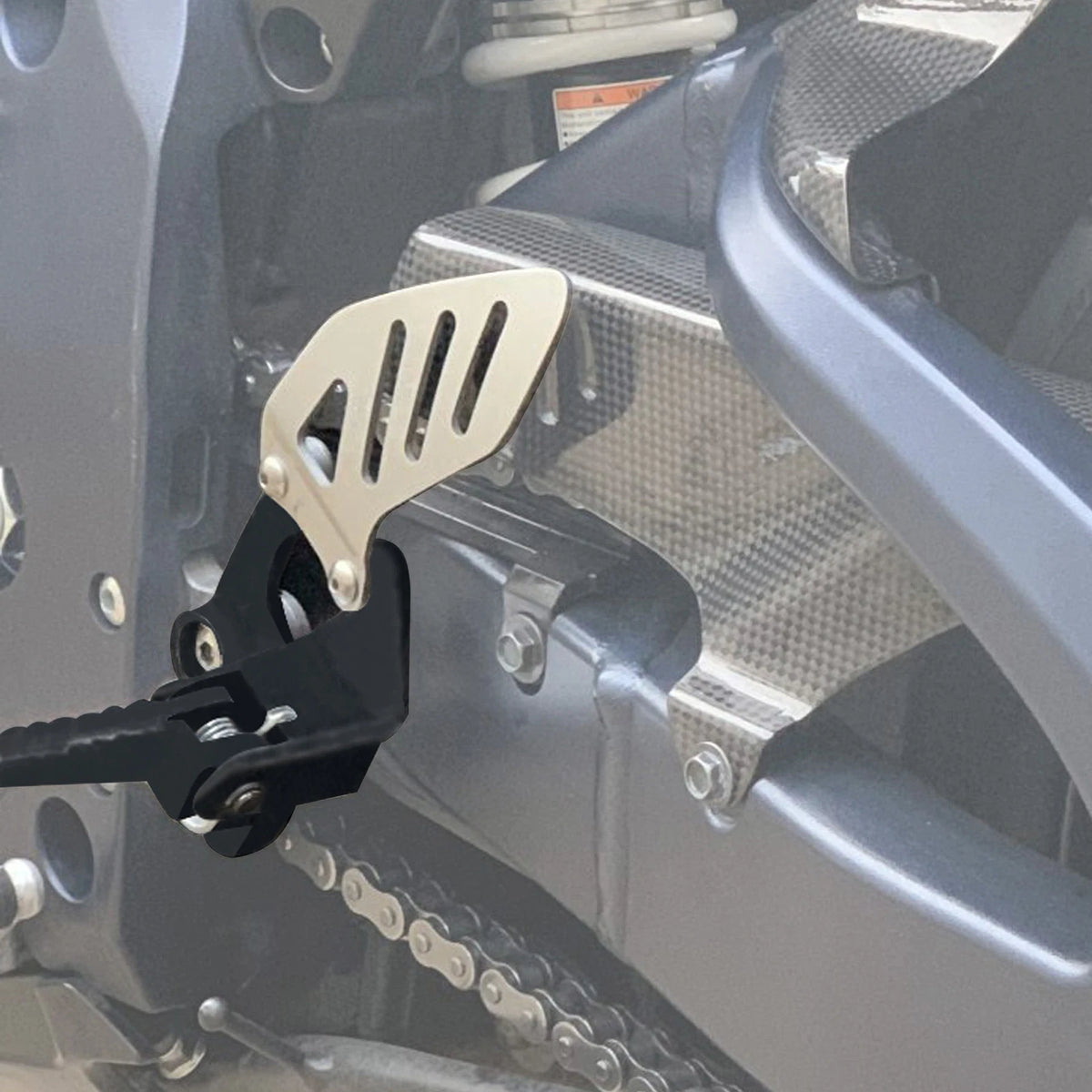 Front Driver Footrest Footpegs Bracket Fit For SUZUKI GSXR600 GSXR750 2006-2010