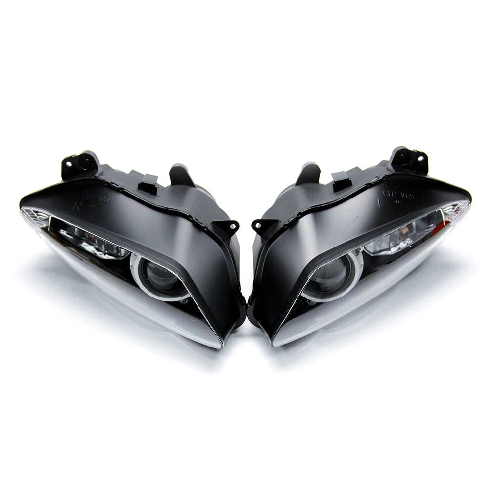 Left Right Headlight Headlamp Assembly For Yamaha 2007 2008 YZF R1 YZF-R1 YZFR1