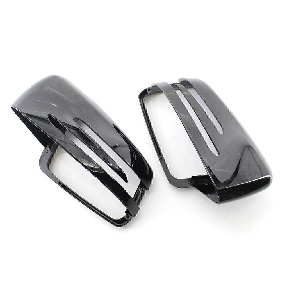 2pcs  Rearview Mirror Covers For Mercedes Benz A B C E S Class W204 W212 W218