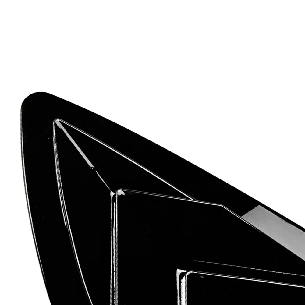 Glossy Rear Window Vent Shutter Louver Cover For Audi A5 S5 F5 Sportback 2017-24
