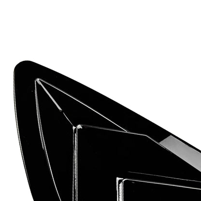 Glossy Rear Window Vent Shutter Louver Cover For Audi A5 S5 F5 Sportback 2017-24