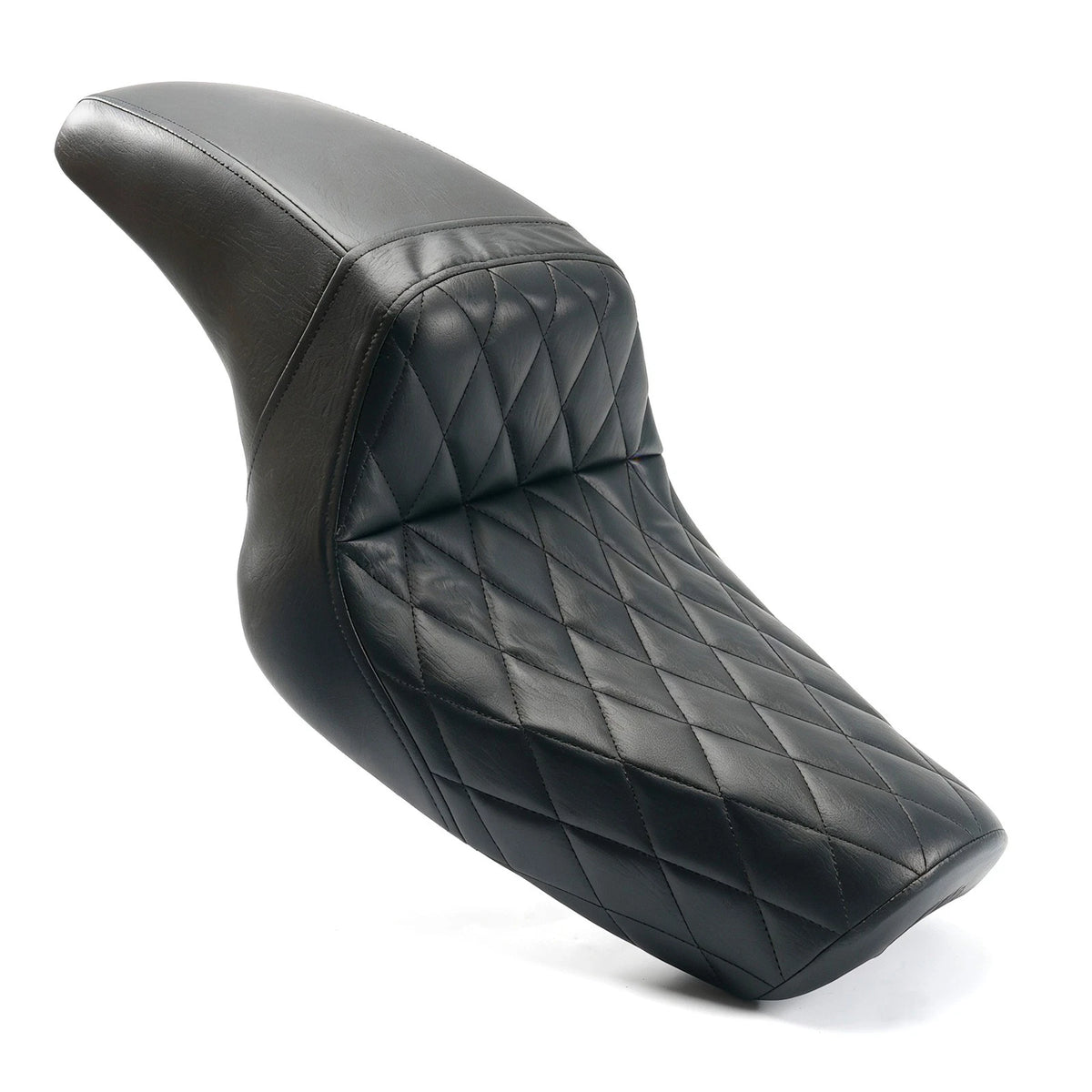 Two-up Seat For Harley Sportster Custom XL883C 2004-2010 For 2.3GAL-3.5GAL Tank
