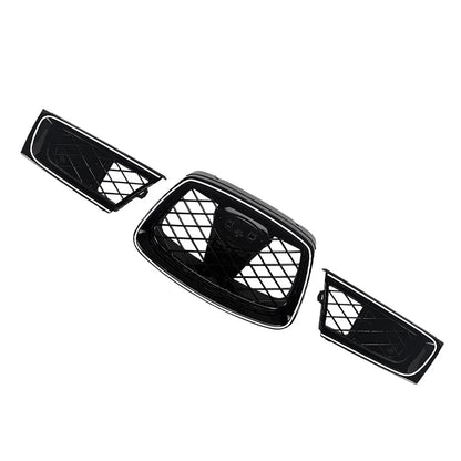 Front Bumper Upper Hood Kidney Grille With Light For Subaru Impreza 9th WRX STI