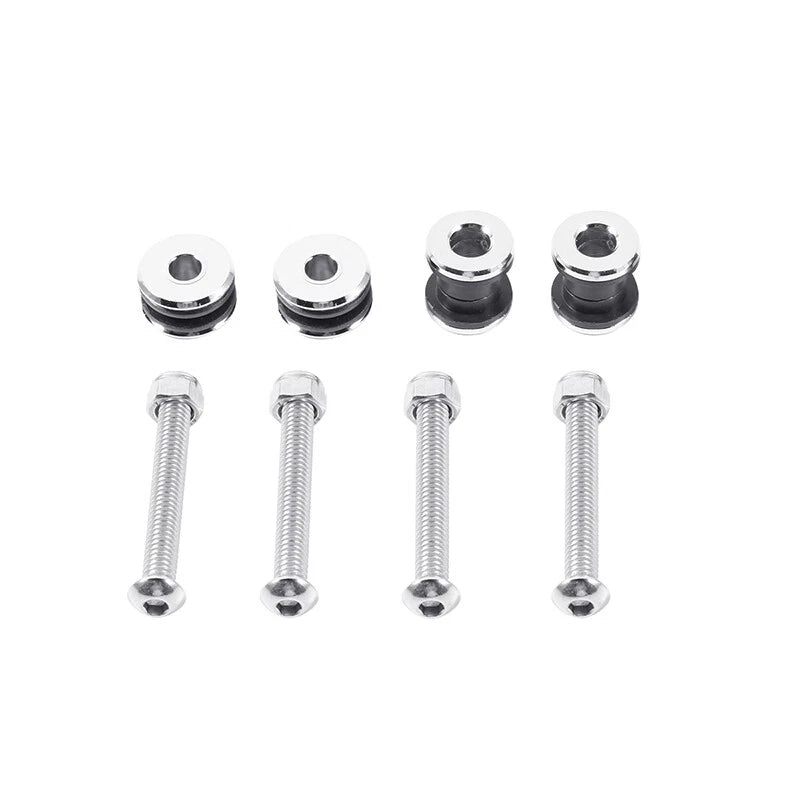 Black Solo Luggage Rack Docking Hardware Kit For Harley Sportster 883 1200 04-22