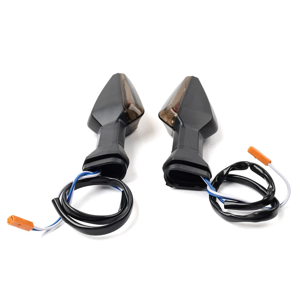 Smoke Rear Turn Signal Indicator Lamp Fit Kawasaki Ninja 250 300 400 650 1000