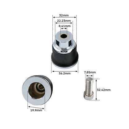 Backrest Spool Mounting Kit &Quick Release For Indian 16-24 Chieftain Dark Horse