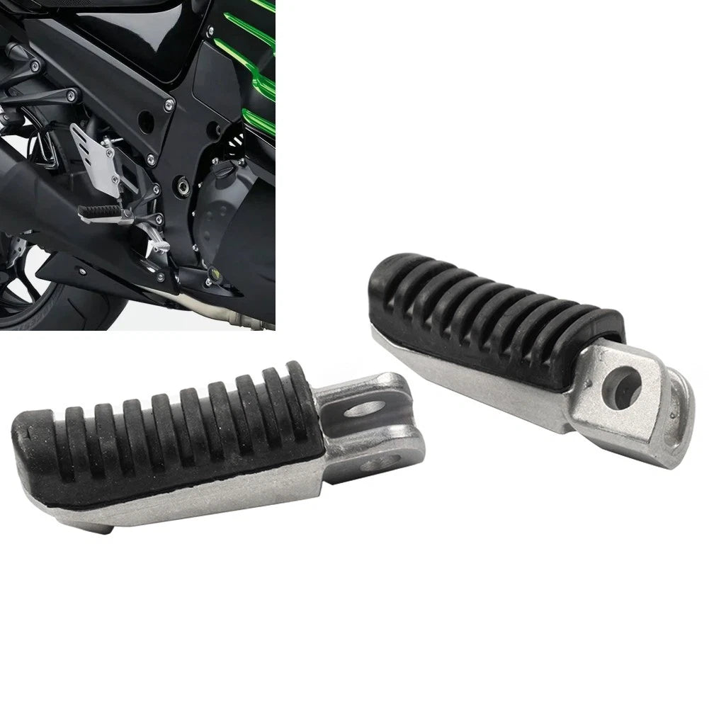 Front Foot Pegs Footrest Adapter For Kawasaki ER6N Ninja 650R 1000 Z1000SX