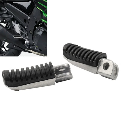 Front Foot Pegs Footrest Adapter For Kawasaki ER6N Ninja 650R 1000 Z1000SX