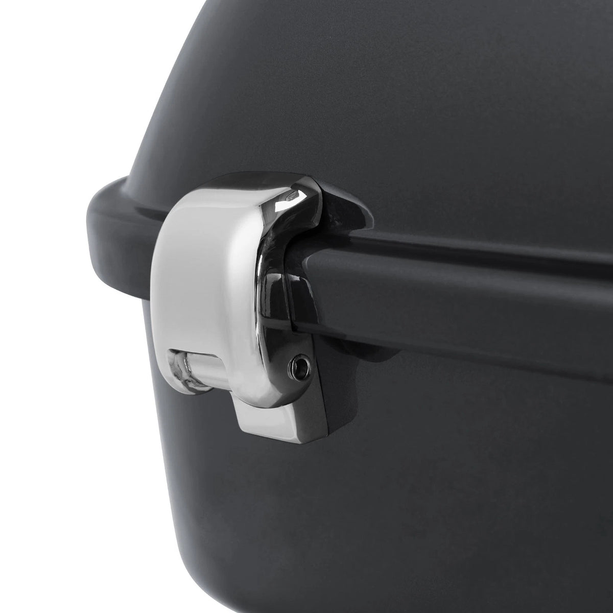 Chopped Trunk Luggage Fit For Harley Electra Glide 14-Up Gauntlet Gray Metallic