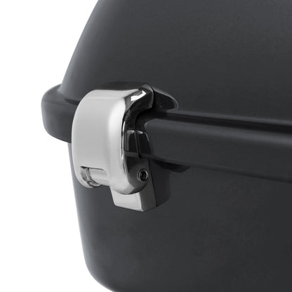 Chopped Trunk Luggage Fit For Harley Electra Glide 14-Up Gauntlet Gray Metallic