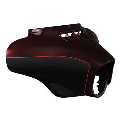 Outer Fairing For Harley Touring Street Glide 14-23 Midnight Crimson/Vivid Black