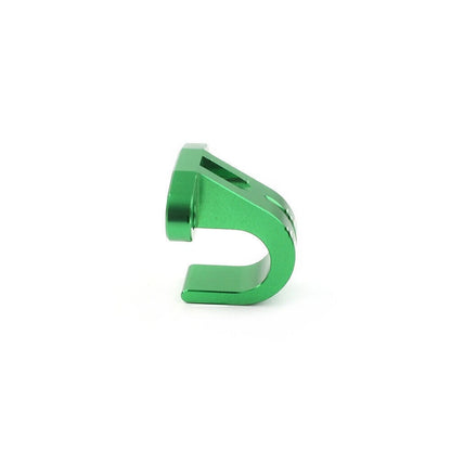1x Motorcycle CNC Rear Brake Line Hose Snap Green Clamp for Kawasaki KX250F 450F