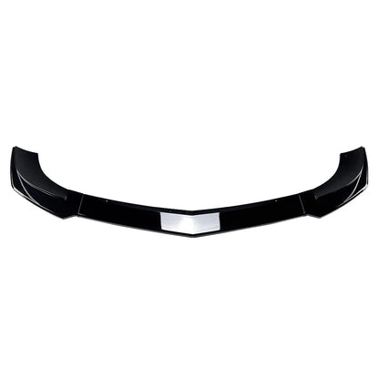 Front Bumper Spoiler For Mercedes Benz C Class W204 S204 Facelift 11-14 Black