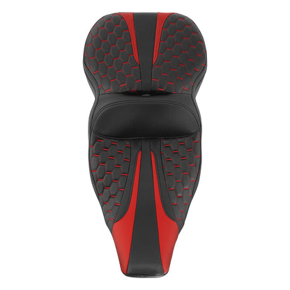 Driver Rider Passenger Seat Pillion For Harley Electra Streetv Road Glide 97-07