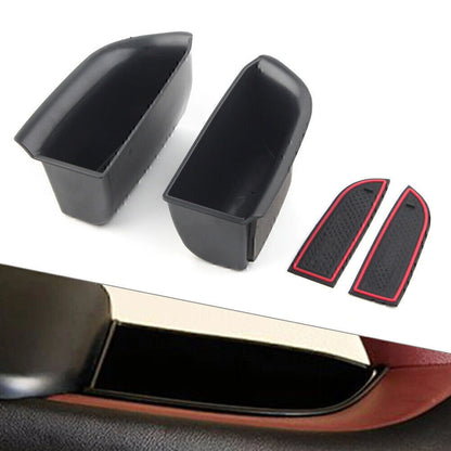 Front Door Handle Armrest Storage Box Tray Bin Fit Toyota Highlander 15-19 LHD