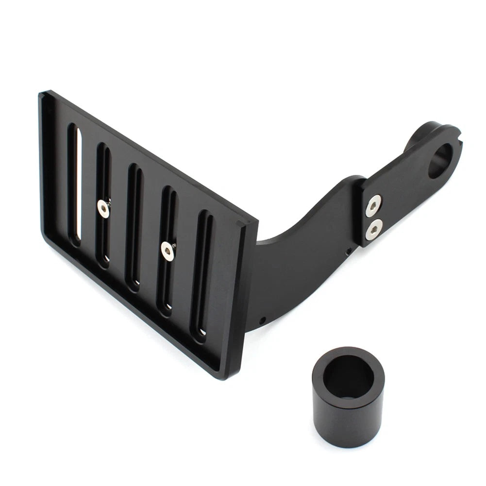 Side Mount License Plate Bracket Holder Kit FitHarley Softail Fat Boy 2018-2023