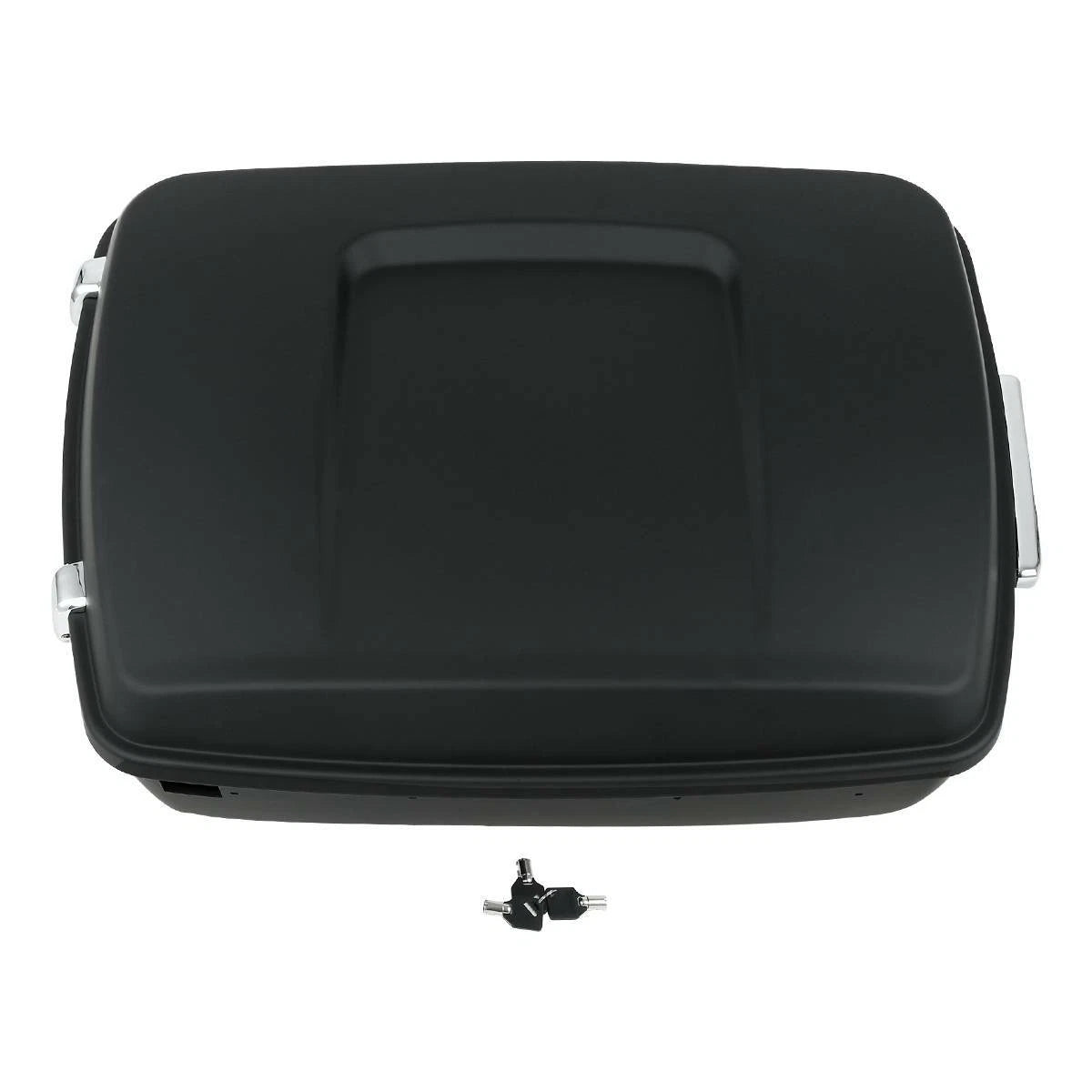 Matte Black King Trunk Pad Rack Fit For Harley Touring Glide 09-13
