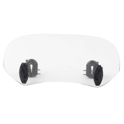 Clip-On Windshield Extension Spoiler Windscreen Deflector Clear Universal USA