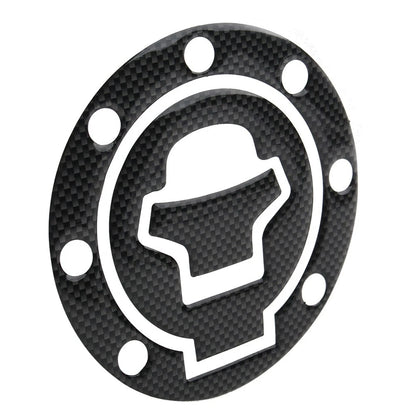 Carbon fiber Gas Tank Fuel Cap Cover Protector Pad GSXR-600/750/1000 1997-2003