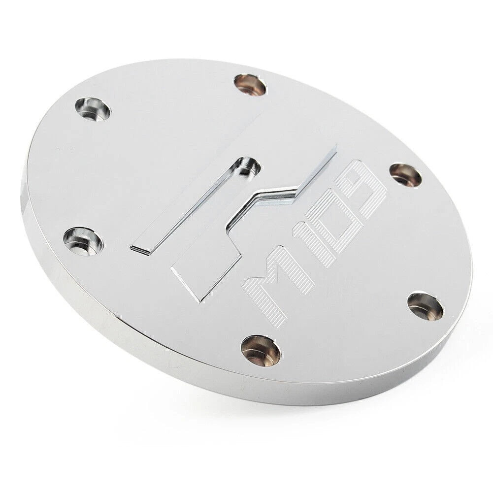 Derby Side Cover Cap For Suzuki Boulevard M109R 2006-2018 Motorcycle Chrome US