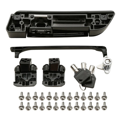 Black Trunk Lids Latches Fit For Harley Davidson Touring Electra Glide 2014-Up