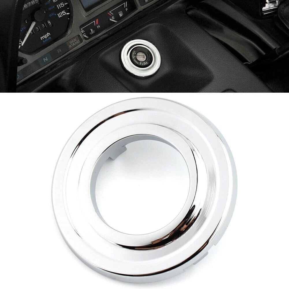 Key Ignition Switch Accent Grommet Fit For Honda Goldwing GL1500 1988-00 Chrome