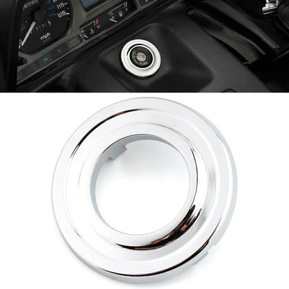 Key Ignition Switch Accent Grommet Fit For Honda Goldwing GL1500 1988-00 Chrome
