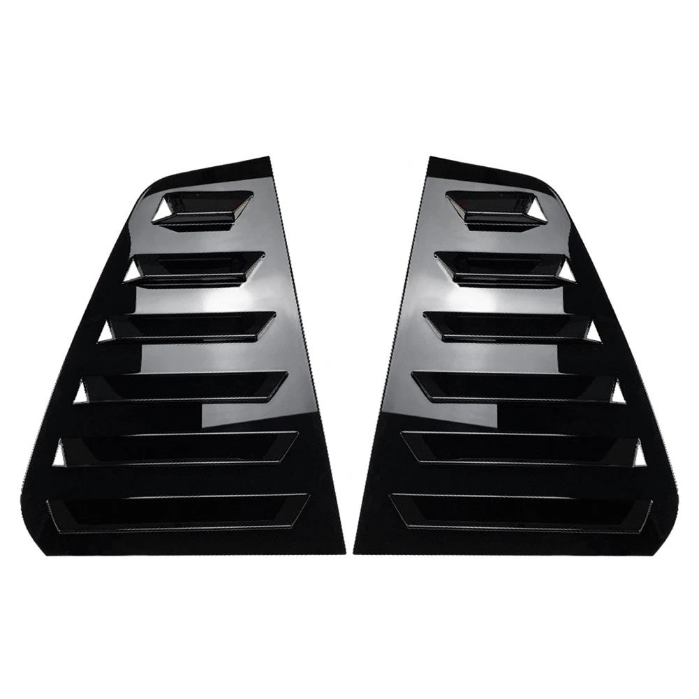 Rear Window Side Vent Shutter Louver Cover Trim For Volkswagen Golf 6 MK6 08-12