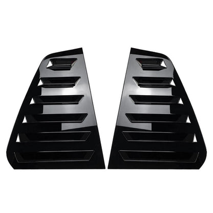 Rear Window Side Vent Shutter Louver Cover Trim For Volkswagen Golf 6 MK6 08-12