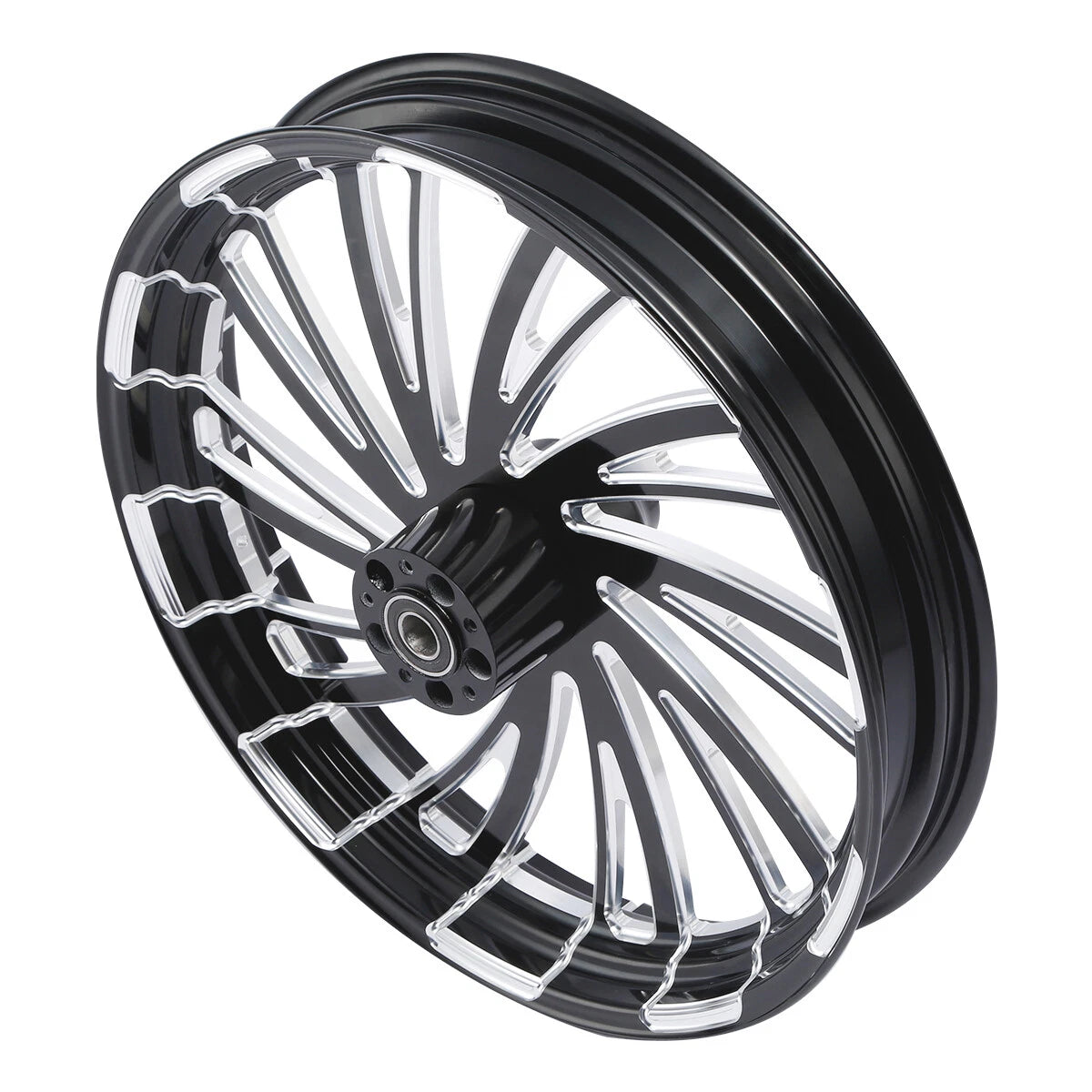 26" Front Wheel Rim Dual Disc Hub Fit For Harley Electra Road Glide 97-21
