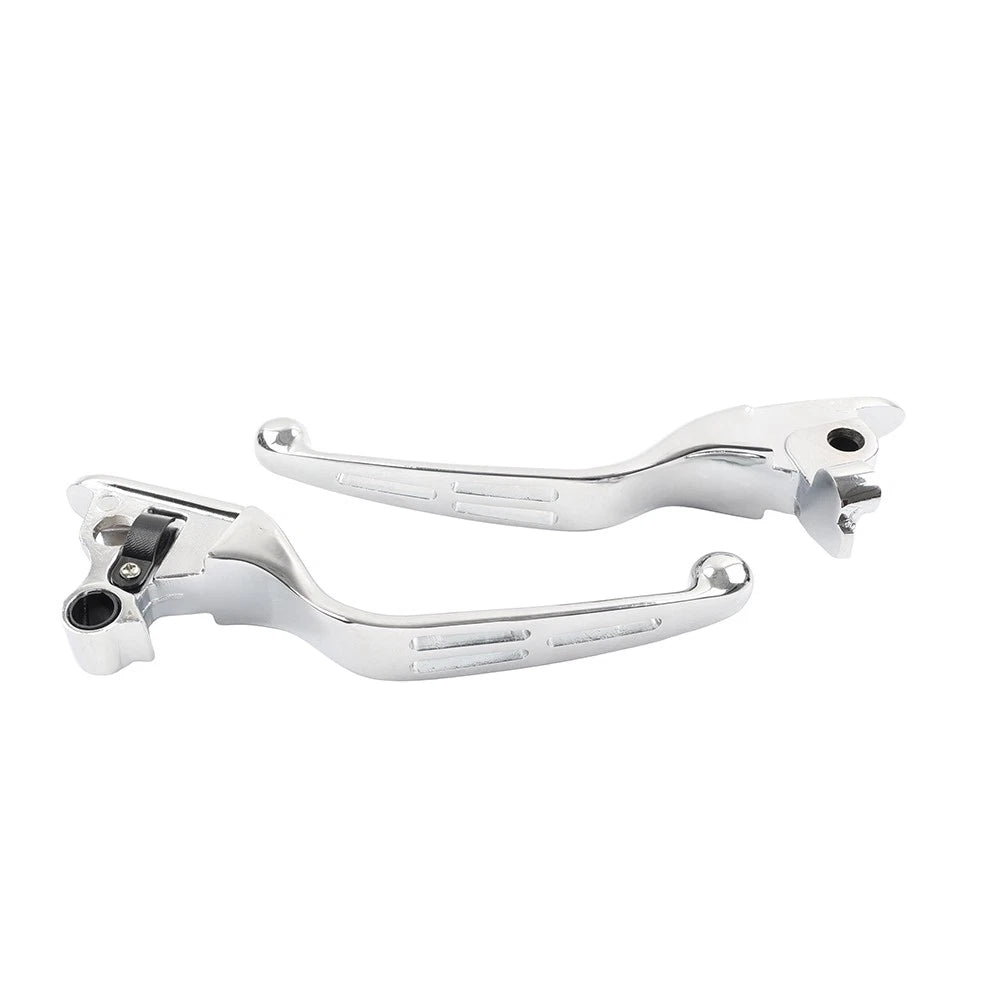 CNC Brake Clutch Hand Levers For Harley Touring Road King Street Glide 2008-2013