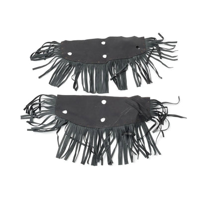 Motorcycle Front Rider Floorboard Fringe Covers For Honda For Yamaha For Harley