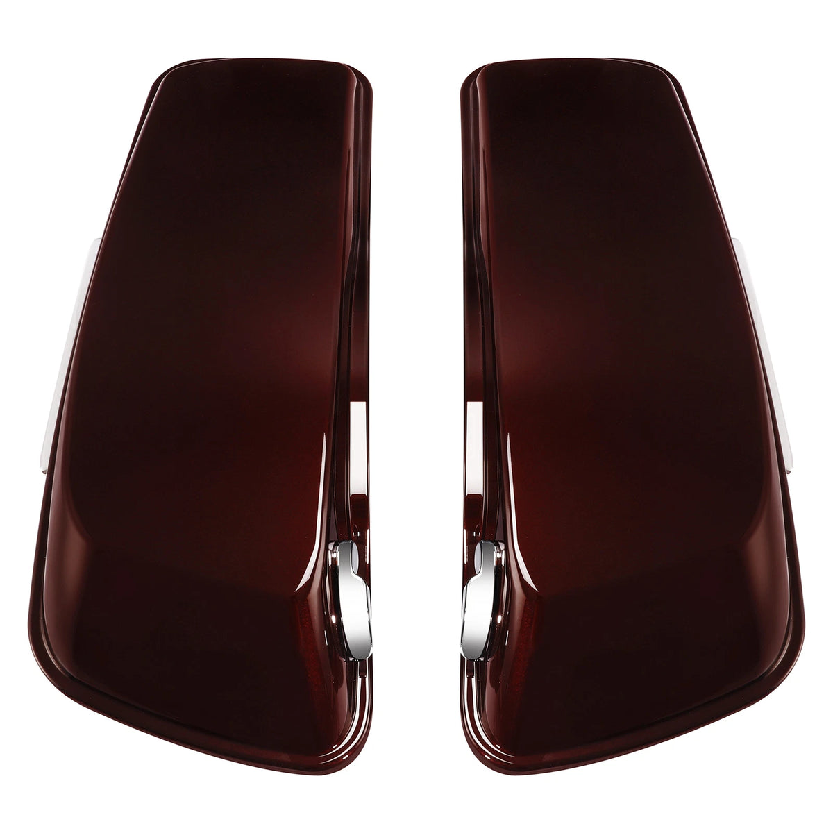 5" Stretched Saddlebags Fit For Harley Street Road Glide 14-23 Midnight Crimson