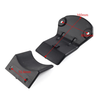 Motorcycle Front & Rear Mud Flaps Kit Black Fit For Yamaha PW 50