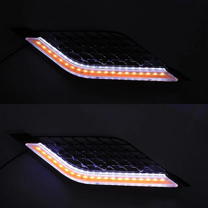 LED Radiator Grill Panels Light Fit For Honda Gold Wing Tour DCT Airbag 18-Up US