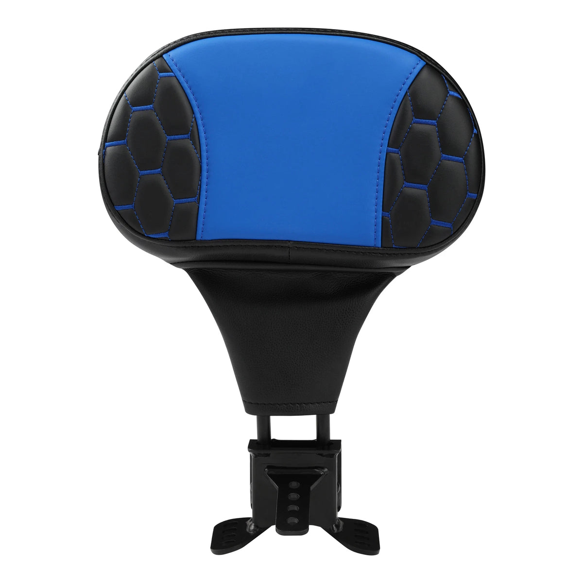 Rider Driver Backrest For Harley Electra Street Road Glide 1988-Up 89 Black Blue