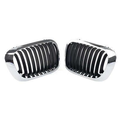 Front Bumper Kidney Grille For BMW 3 Series E46 2-Door Coupe Cabriolet 1999-2002