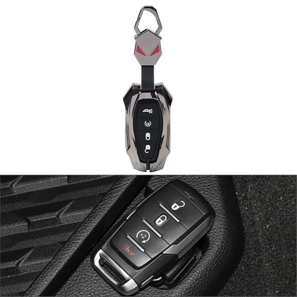1 Set Car Key Cover Key Fob Cover Protector Case For Dodge Ram 1500 2019-2024