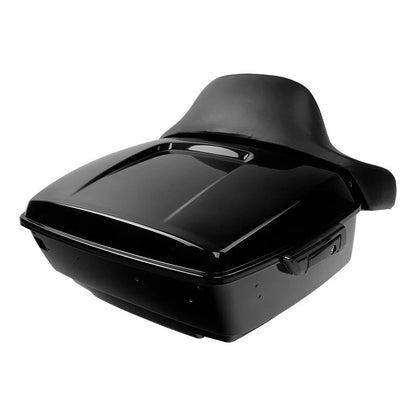 King Trunk Backrest Pad Mount Rack Plate Fit Fit For Harley Touring 2014-2025 24