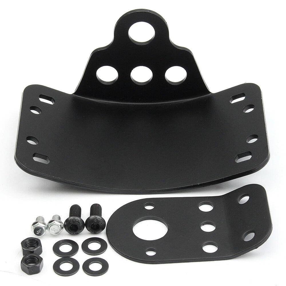 Motorcycle Side Mounts License Plate Bracket Tail Light Holder for Harley Bobber