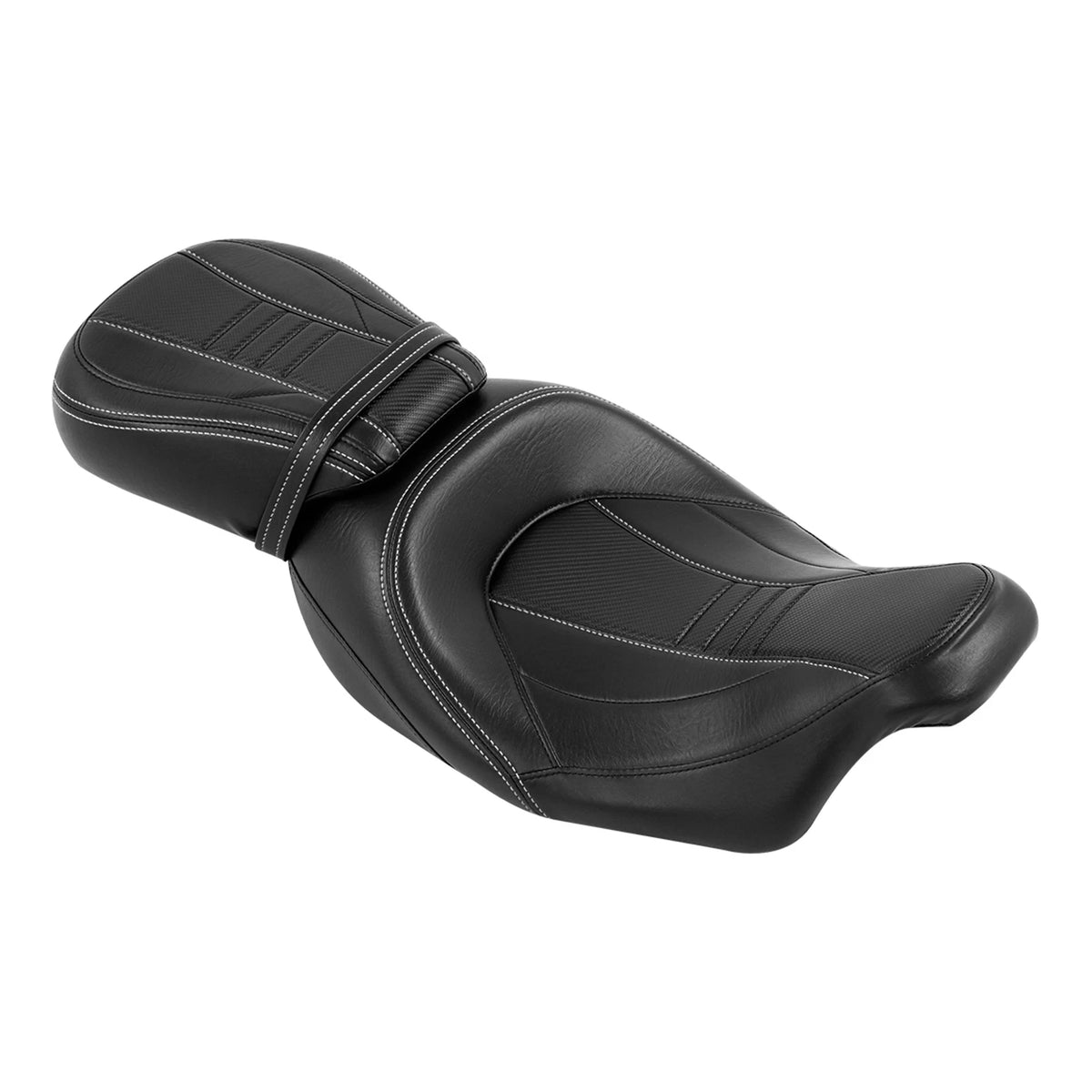 Rider Passenger Seat Pillion Fit For Harley Touring Street Road Glide 2009-23 US