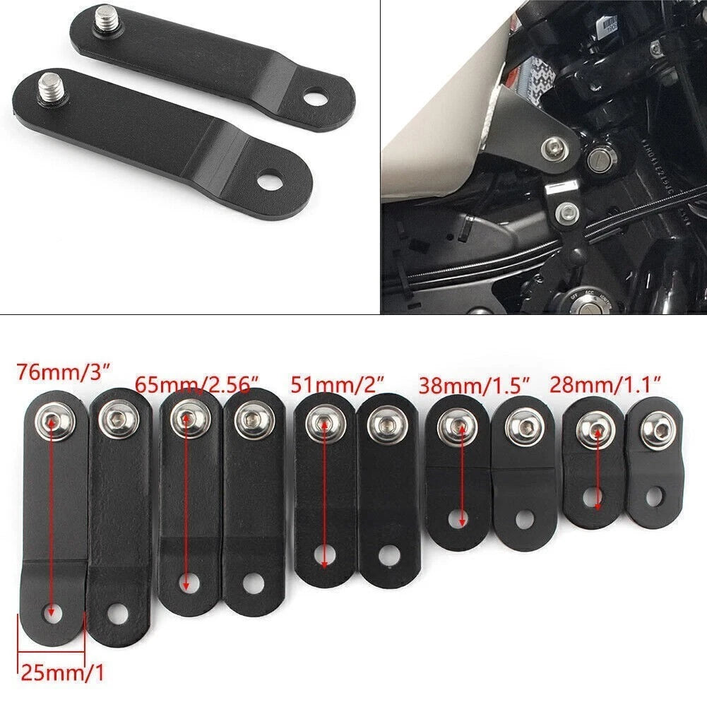 1.5" 38Mm Gas Tank Riser Bracket Extension Lift for Harley Sportster 883 1200 US