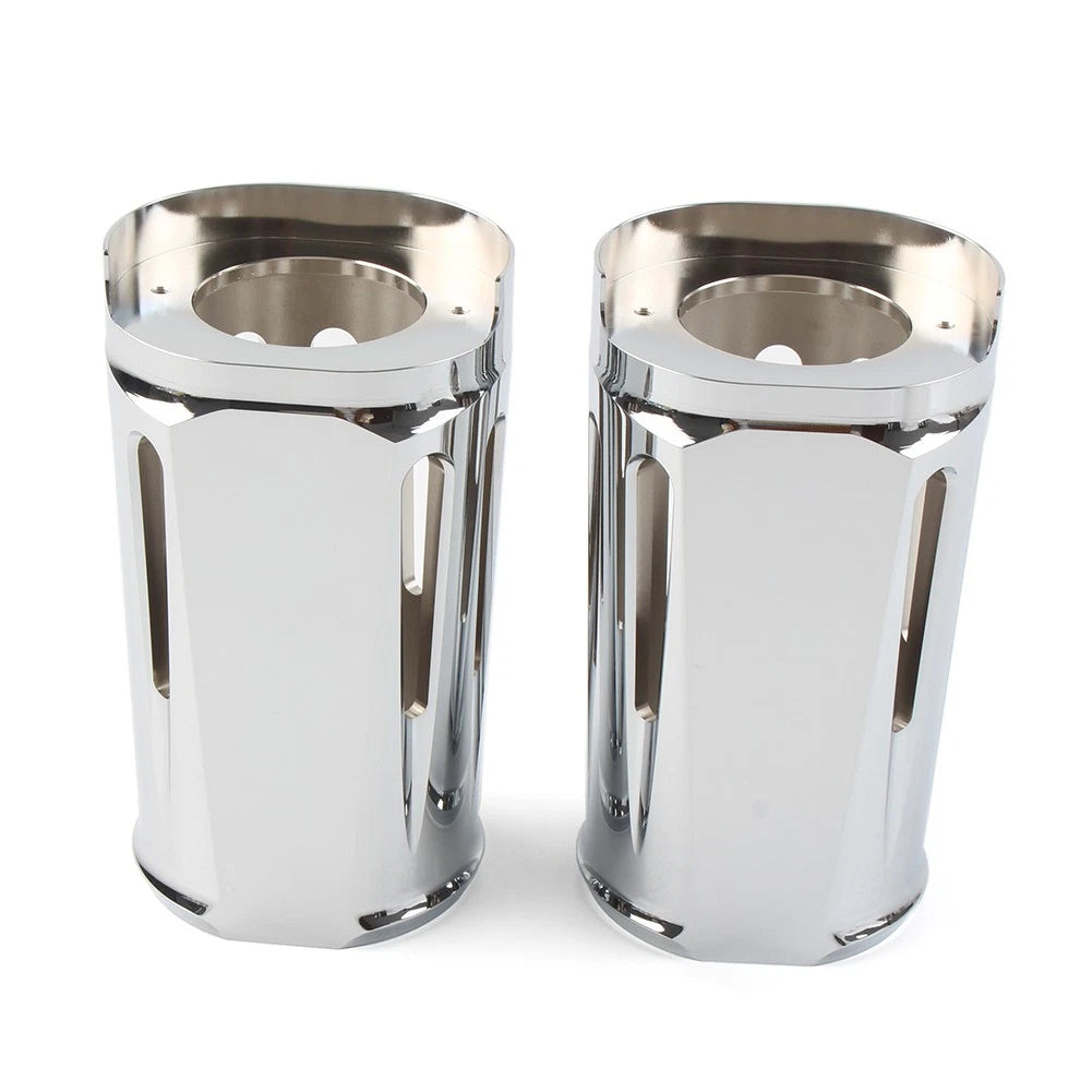 Fork Boot Slider Covers Pair Fit Harley Electra Street Road Glide King CVO 14-22