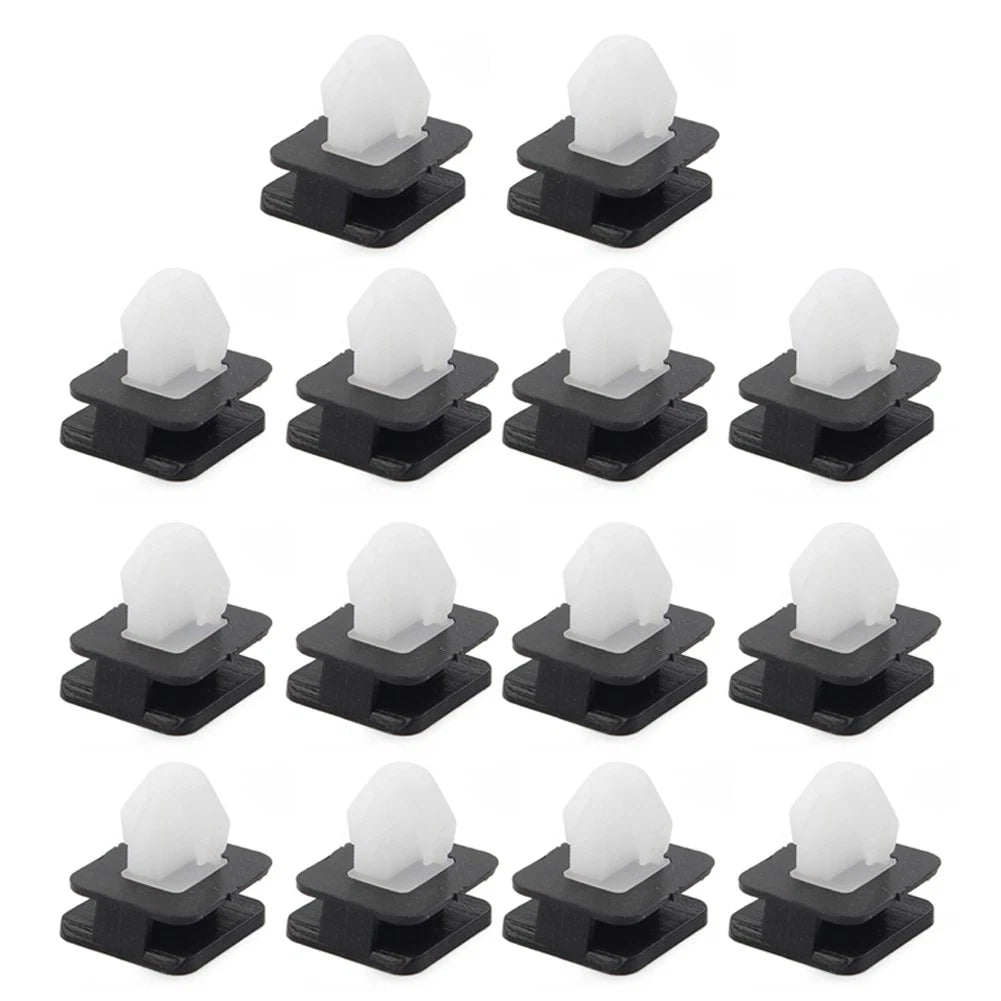 14pcs Exterior Front Windscreen Pillar Trim Clips For Ford Explorer 2011-2019