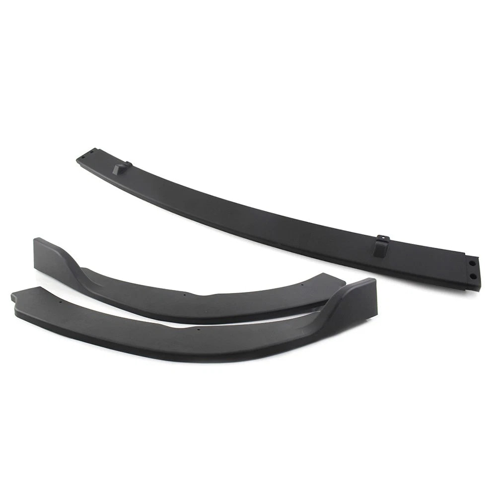 Matte Black Front Bumper Lip Chin Spoiler Splitter for Toyota Camry 2018-2020