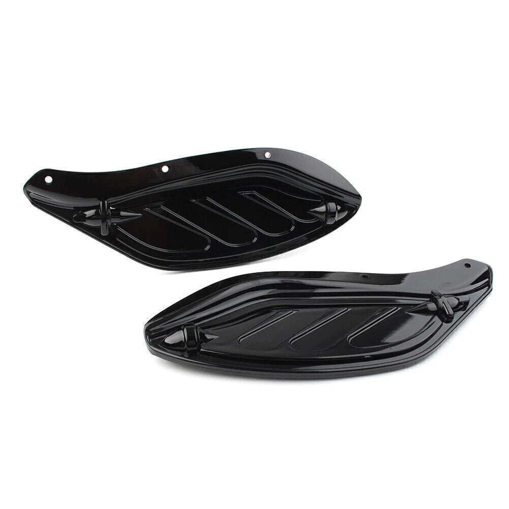 Side Wing Windshield Air Deflector Fit Harley Touring FLHR FLHT CVO 96-13 ab