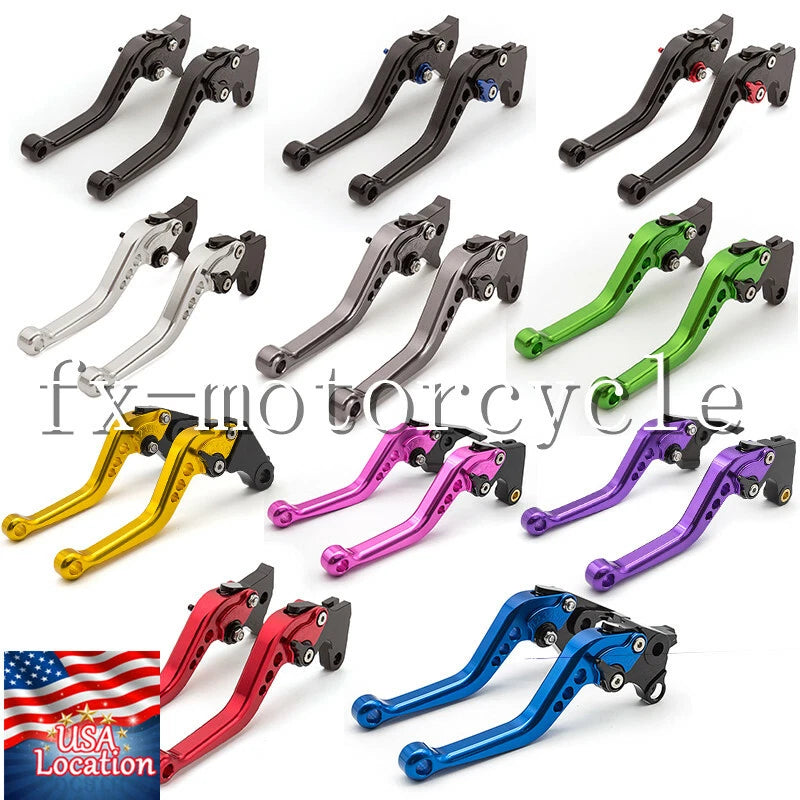For TTR125 L/LE/LW Front Disc Brake 2000-2016 CNC Brake Clutch Levers Short Pair