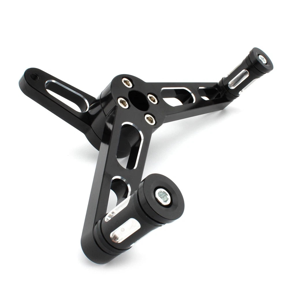 Front Foot Pegs Heel Toe Shifter Lever For Harley Sportster XL883 1200 Iron883 G