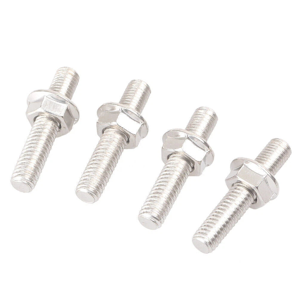 Exhaust Manifold Port Studs w/ Nuts Fit Harley Dyna Sportster Softail Touring US